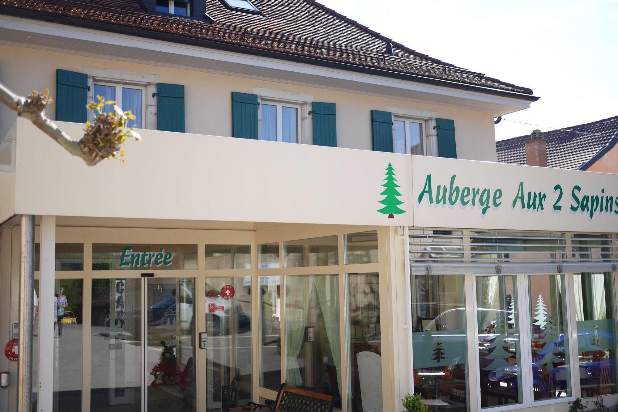 Auberge Aux Deux Sapins Montricher Exterior foto